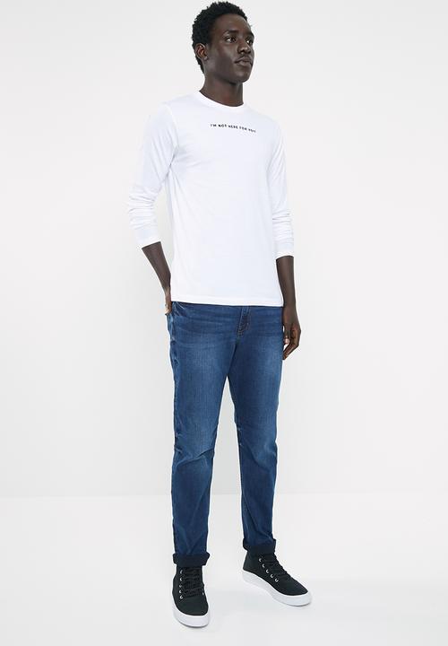 Cotton On - Tapered leg jean - blue