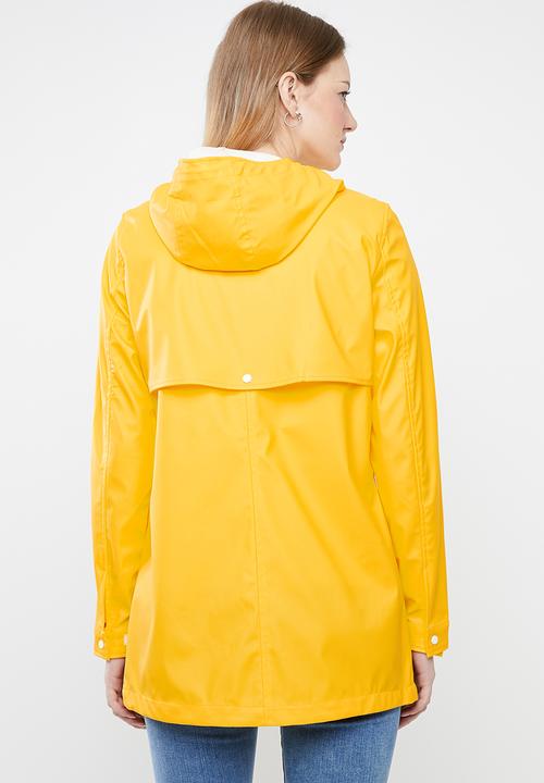 ONLY - Windy raincoat - yellow
