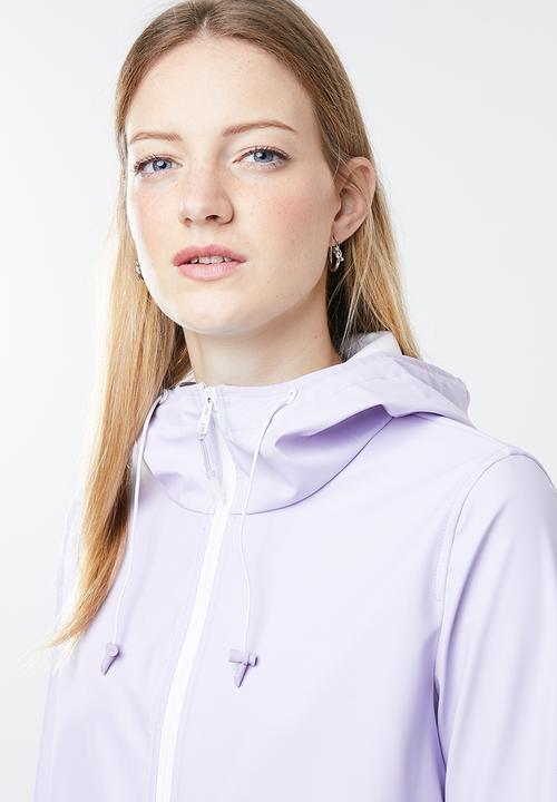 ONLY - Windy raincoat - purple