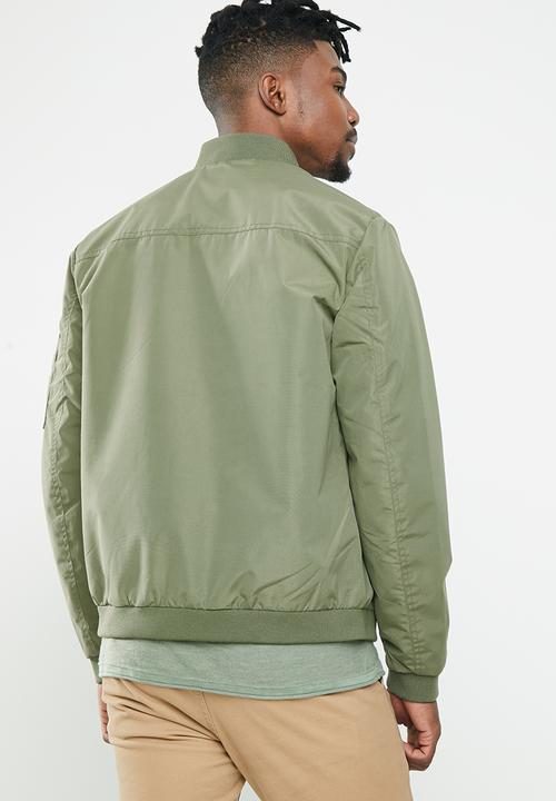 Jack & Jones - Desert bomber - green