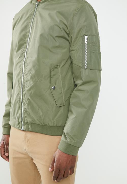 Jack & Jones - Desert bomber - green