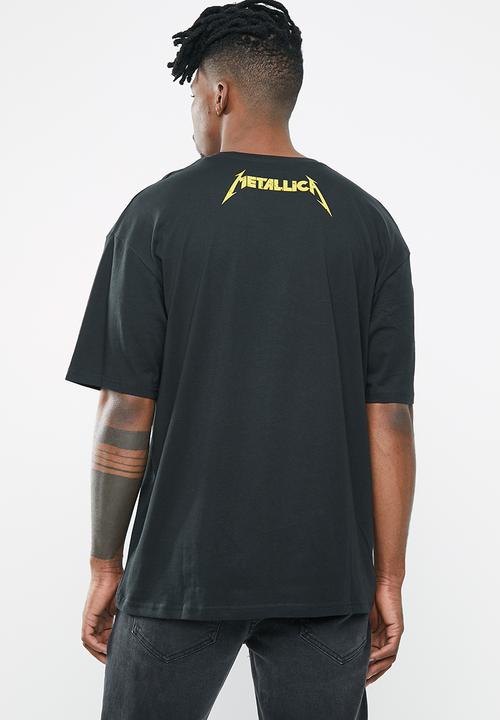 Jack & Jones - Metallica tee short sleeve crew - black