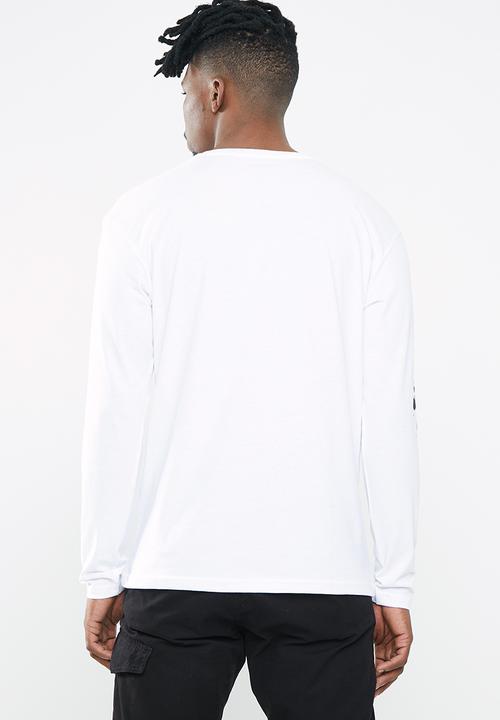 Jack & Jones - Metallica tee long sleeve crew - white