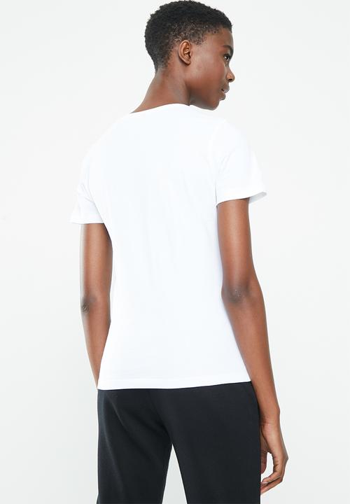 adidas - Ladies boss foil tee - white