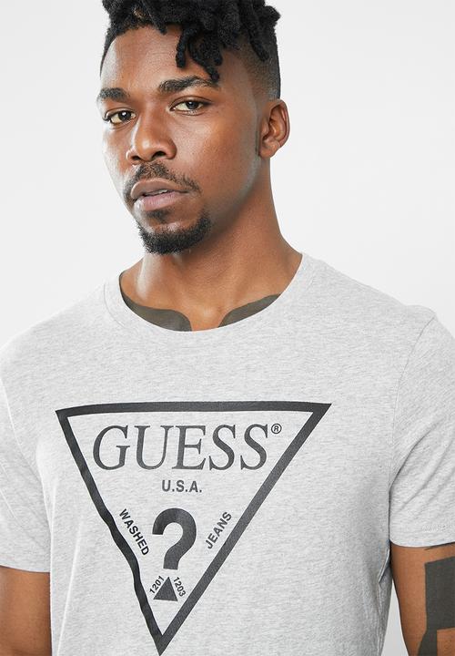 GUESS - Triangle tee - grey