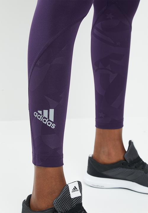 adidas Performance - Zne tight - purple 