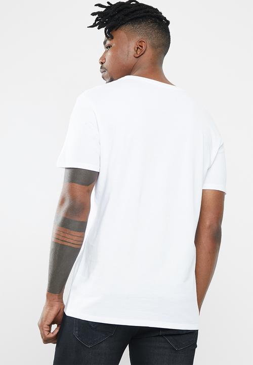 GUESS - Guess denim tee - white