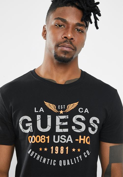 GUESS - 1981 Short sleeve tee - black