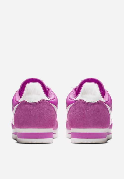 Nike - Classic Cortez Nylon Shoe - active fuchsia/sail-summit white