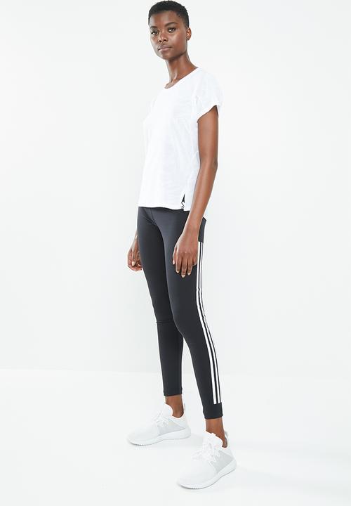 adidas - Aeroknit trainer tee - white