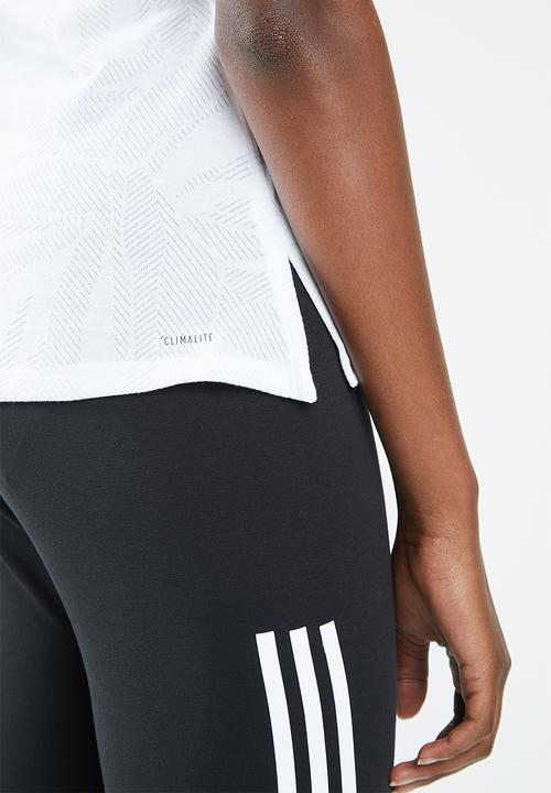 adidas - Aeroknit trainer tee - white