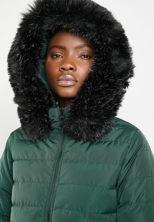 Tokyo Laundry - Pepper puffer jacket - green