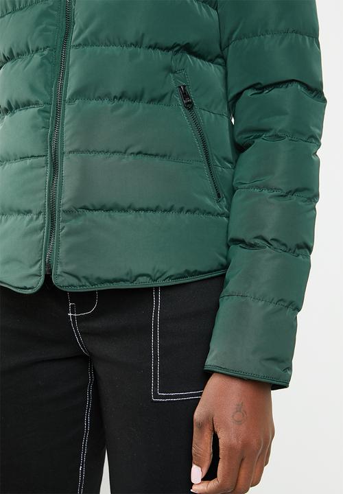 Tokyo Laundry - Pepper puffer jacket - green