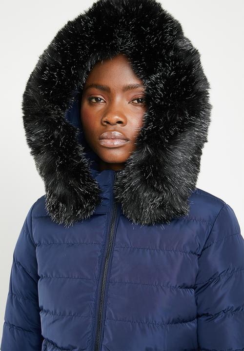 Tokyo Laundry - Pepper puffer jacket - navy
