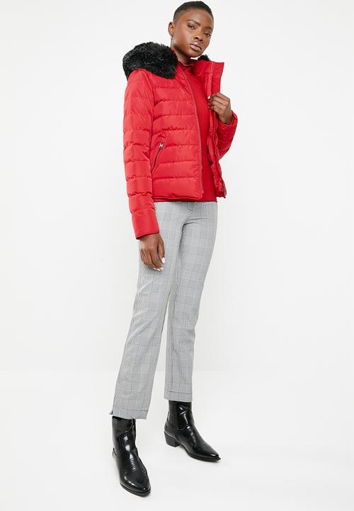 Tokyo Laundry - Pepper puffer jacket - red