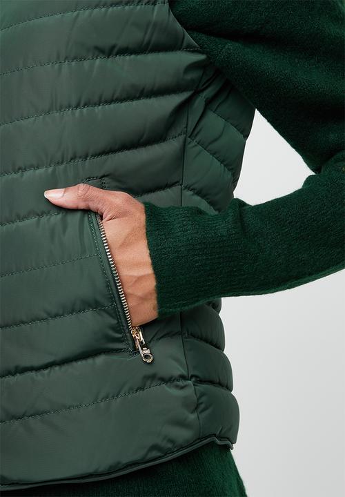 Tokyo Laundry - Chervil sleeveless puffer jacket - green