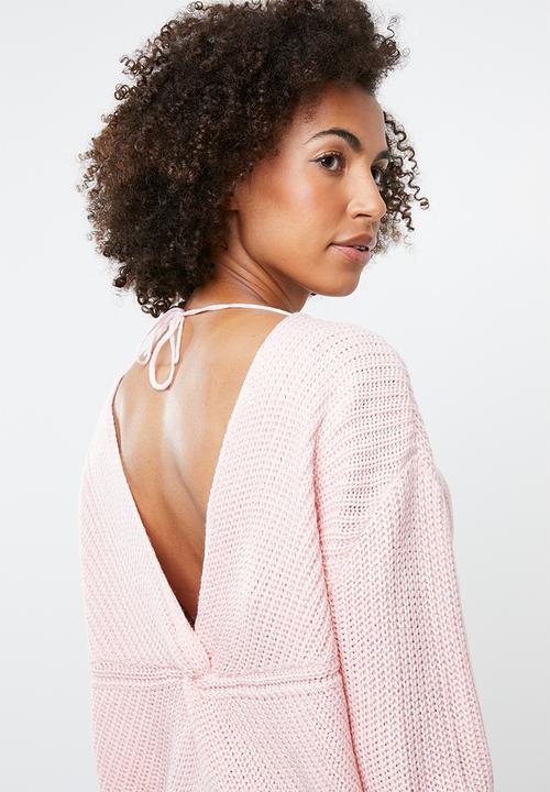 Tokyo Laundry - Tiah twist detail jersey - pink