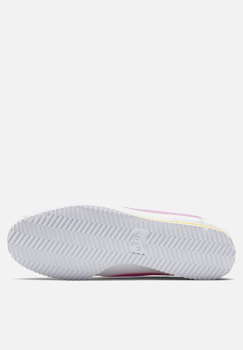 Nike - Classic Cortez Leather - White/laser fuschia-laser