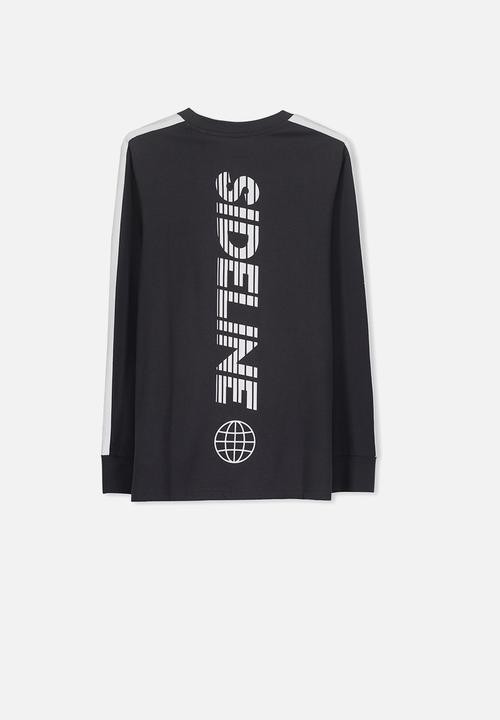 Cotton On - Long sleeve tee - black