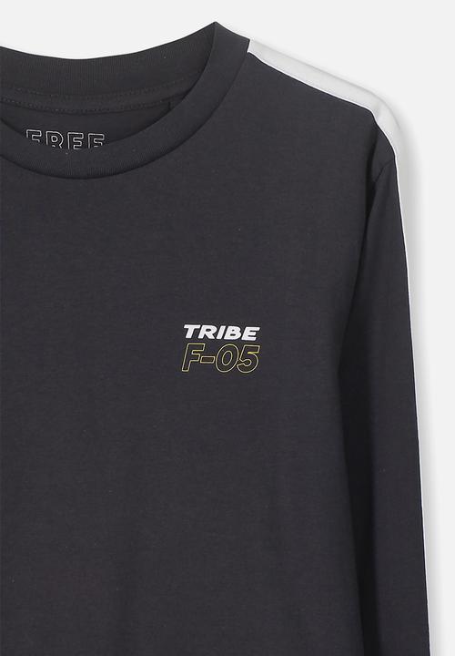 Cotton On - Long sleeve tee - black