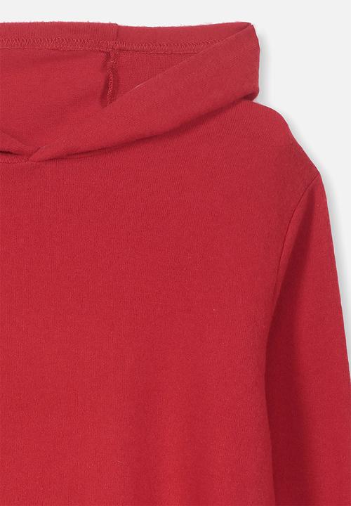 Cotton On - Super soft hoodie - red