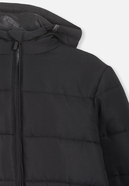 Cotton On - Alpine puffer jacket - black