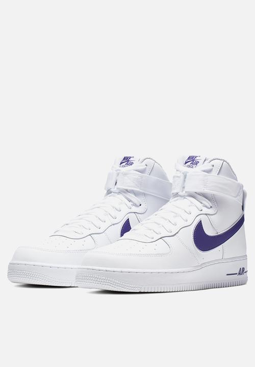 Nike - Air Force 1 High '07 3 - white/white-court purple 