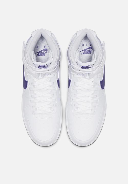 Nike - Air Force 1 High '07 3 - white/white-court purple 