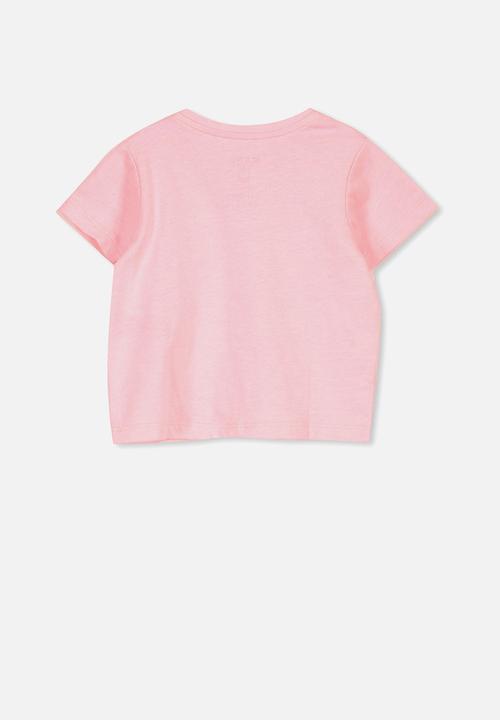 Cotton On - Jamie short sleeve tee - pink