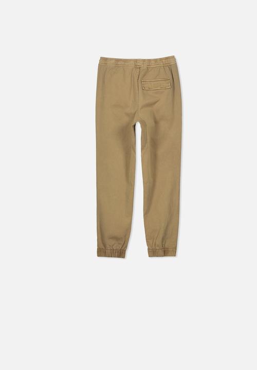 Cotton On - Rider jogger pant - beige