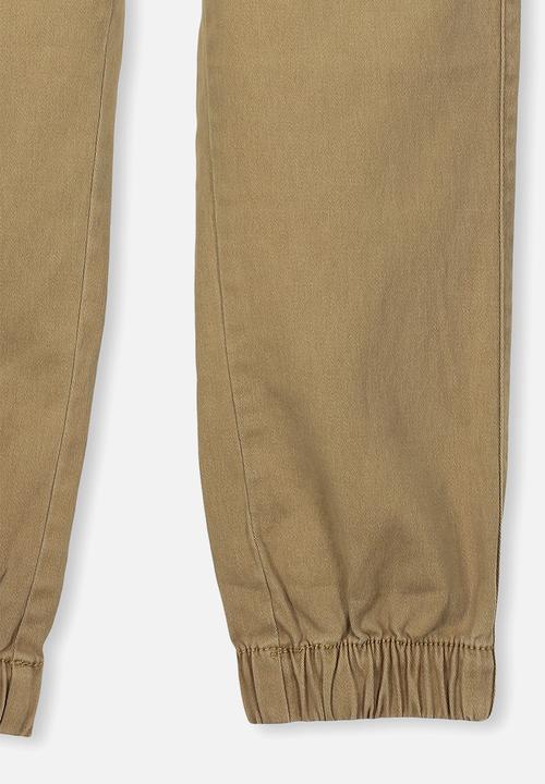 Cotton On - Rider jogger pant - beige
