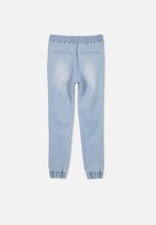 Cotton On - Slouch denim pant - blue