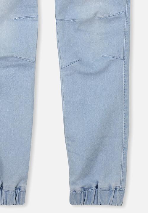 Cotton On - Slouch denim pant - blue