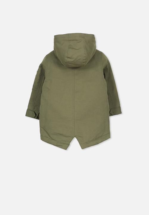 Cotton On - Easton parka - olive
