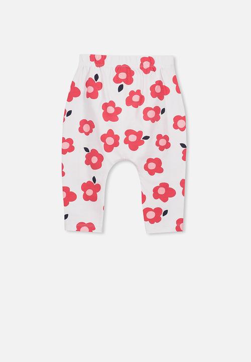 Cotton On - The legging - white & pink