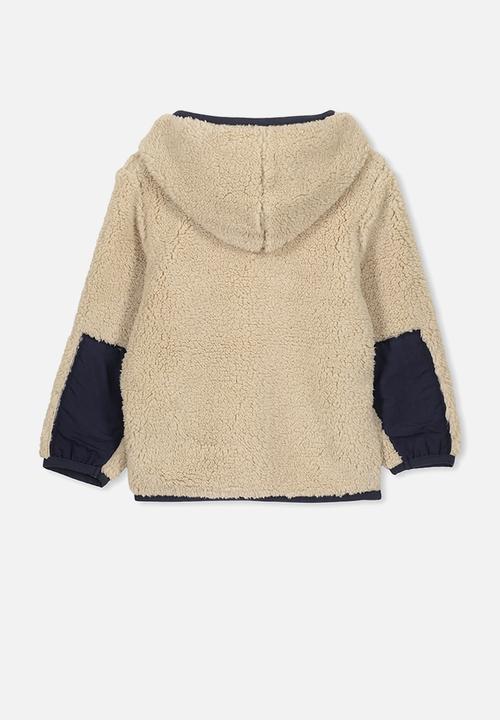 Cotton On - Cody teddy hoody - neutral