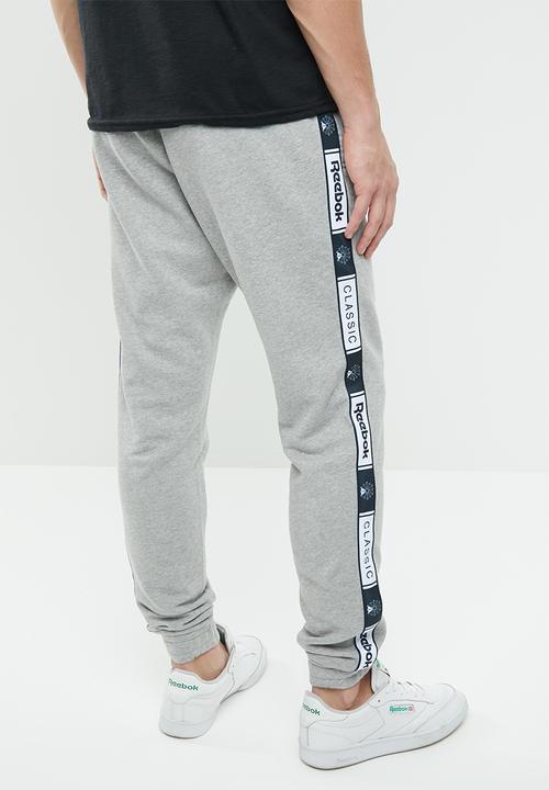 Reebok Classic - CL FT taped pant - grey 