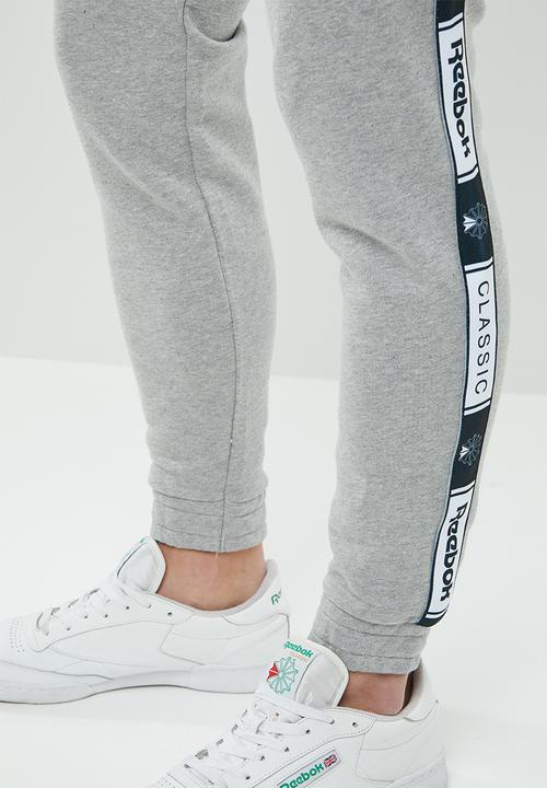 Reebok Classic - CL FT taped pant - grey 