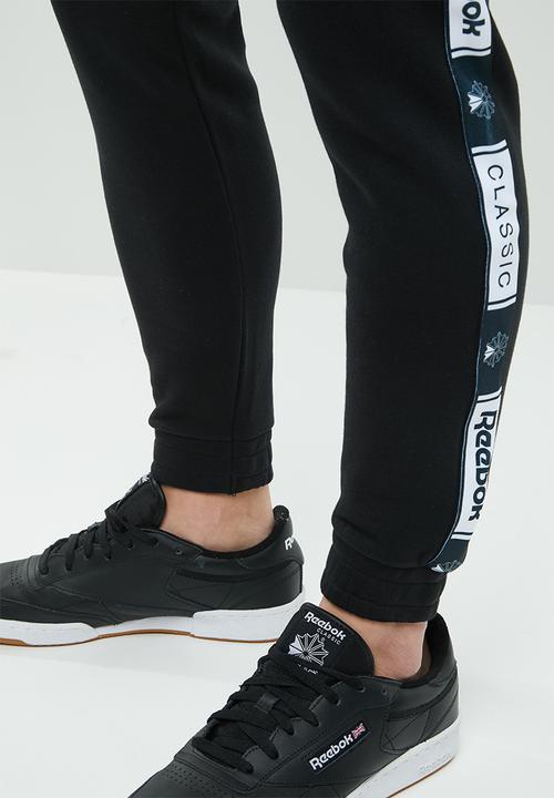 Reebok Classic - CL FT taped pant - black