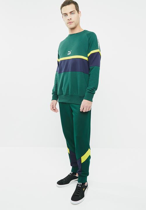 PUMA - Iconic T7 track pant - green