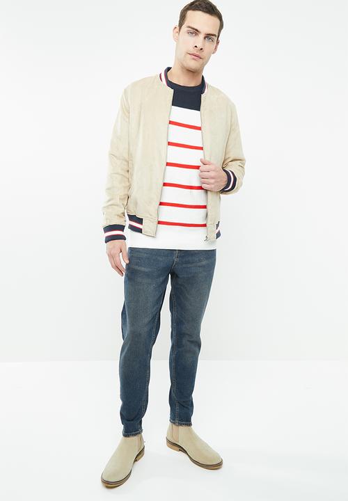 Jack & Jones - Jorbronks knit crew neck - multi 