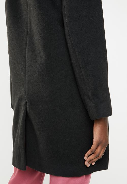 edit - Classic coat - black
