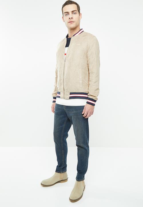 Jack & Jones - Hall bomber jacket - beige