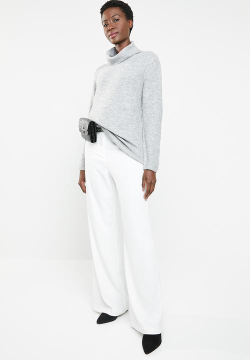 edit - Cowl neck jersey - grey