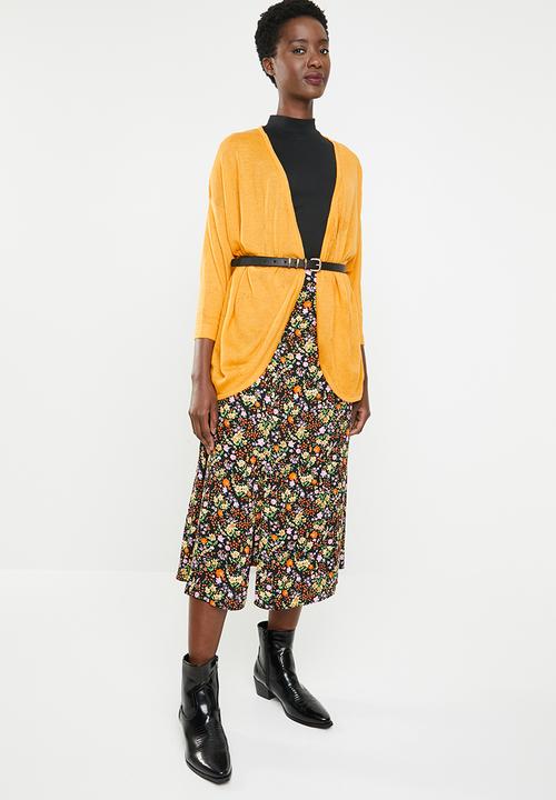 STYLE REPUBLIC - Dolman sleeve cardigan - yellow