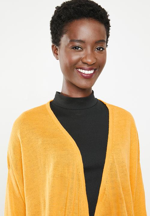 STYLE REPUBLIC - Dolman sleeve cardigan - yellow