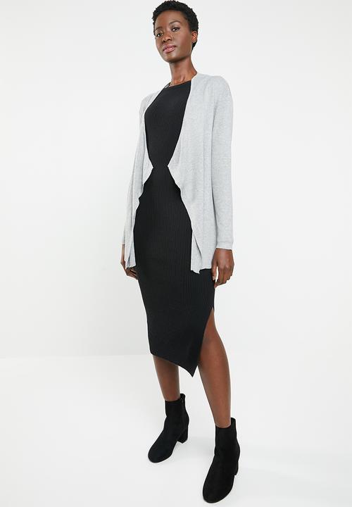 edit - Waterfall cardigan - grey