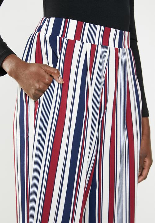 edit - Wide leg lounge pants - multi
