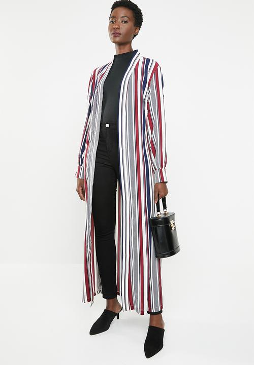 edit - Long line jacket- multi
