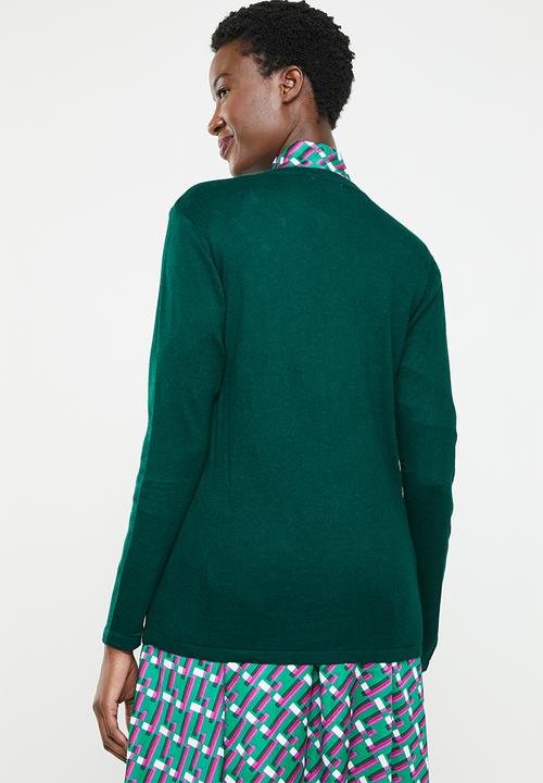 edit - Boxy cardigan - green 
